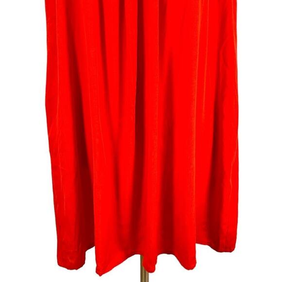 Masai Women's Pleated Harper Tunic Mini Shift Dress Red Sleeveless Small NWT - Picture 7 of 9